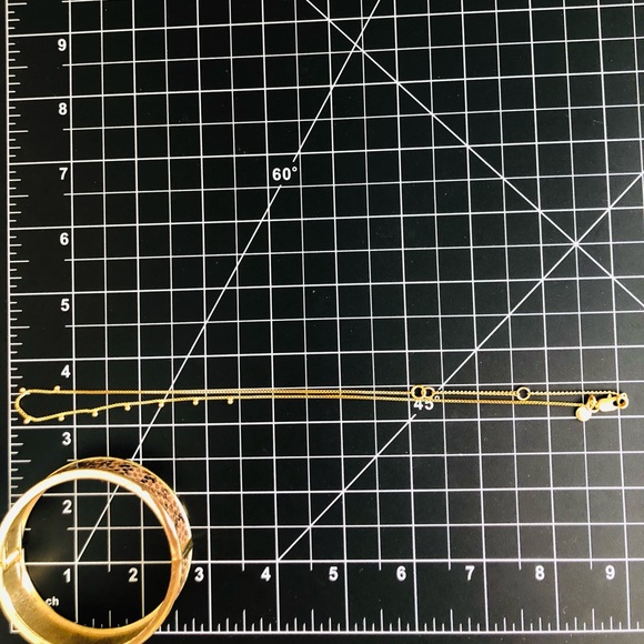 Modern Vintage Dainty Necklace & Snakeskin Bracelet - Picture 8 of 10